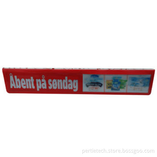 Extremely low power consumption and animated E-paper display for advertising banners